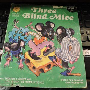 PETER PAN RECORDS  45 RPM   Children's songs